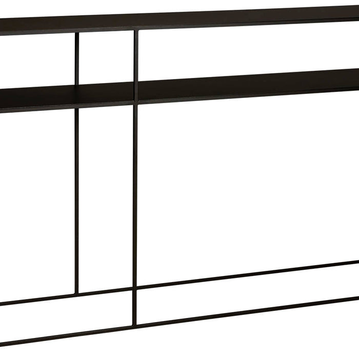 Goossens Sidetable Saar in Poedercoating zwart