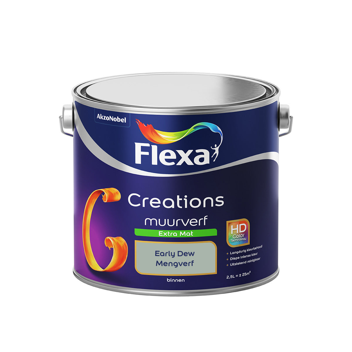 Flexa Creations - Muurverf Extra Mat - Early Dew- 2,5 liter