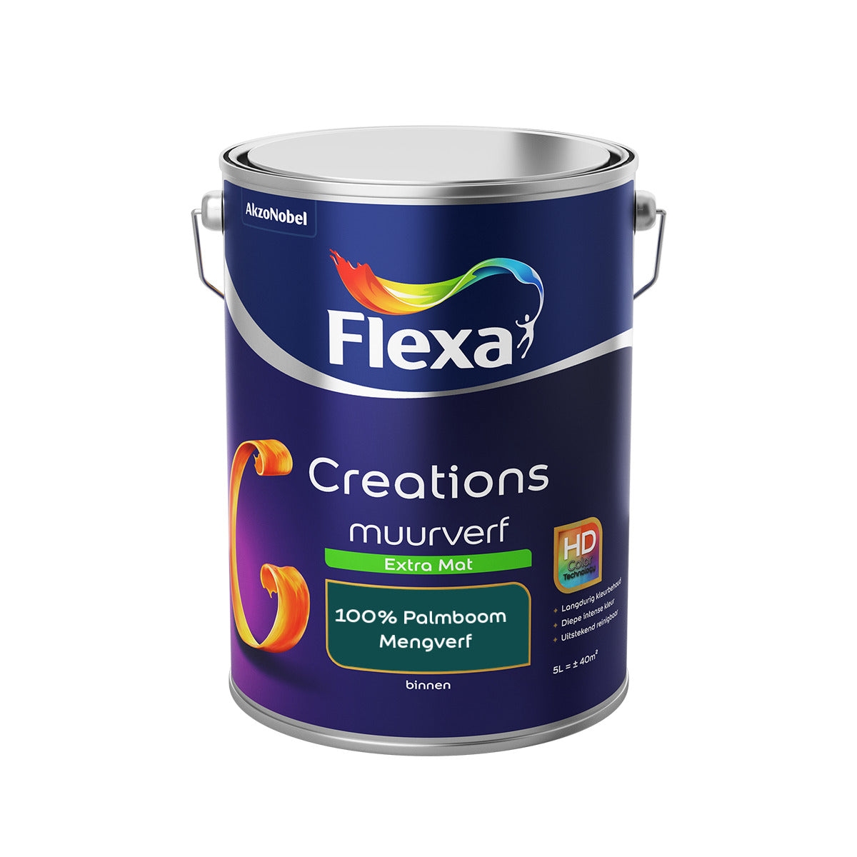 Flexa Creations - Muurverf Extra Mat - 100% Palmboom  - 5 liter