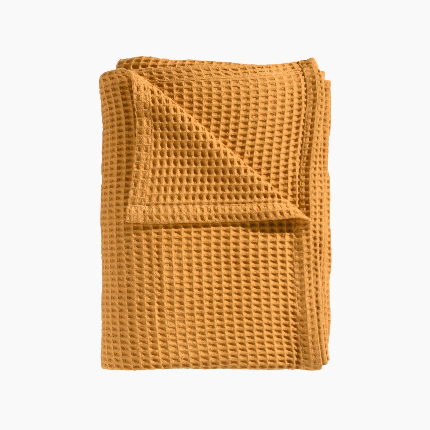 Heckett Lane Wafel Plaid - Golden Yellow