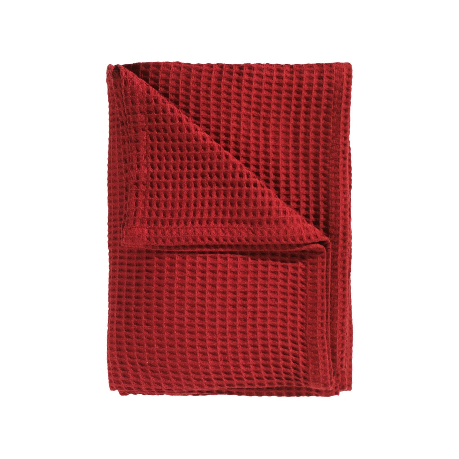 Heckett Lane Wafel Plaid - Fire Red