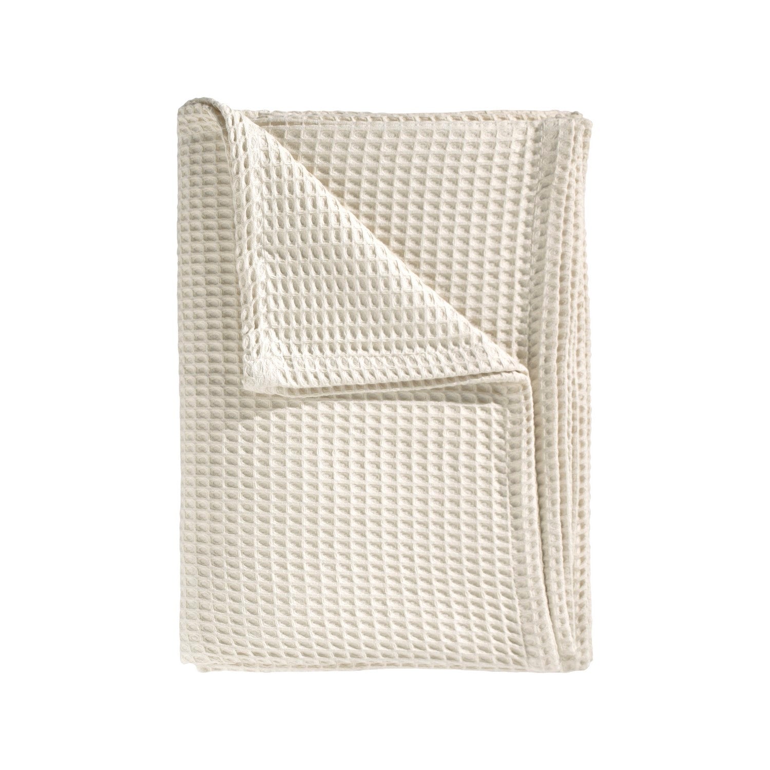 Heckett Lane Wafel Plaid - Ivory White