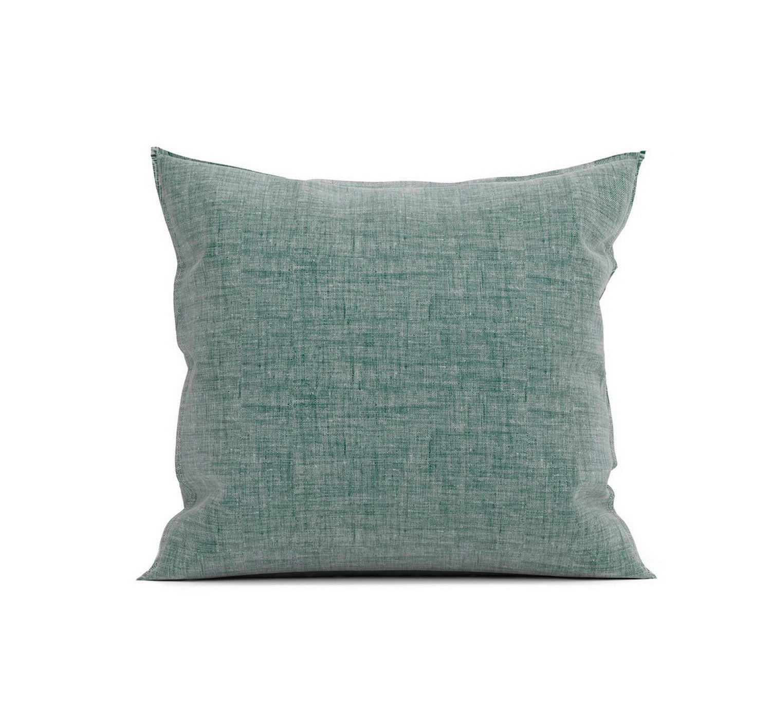 Zo Home Lino Kussensloop Linnen Look emerald green