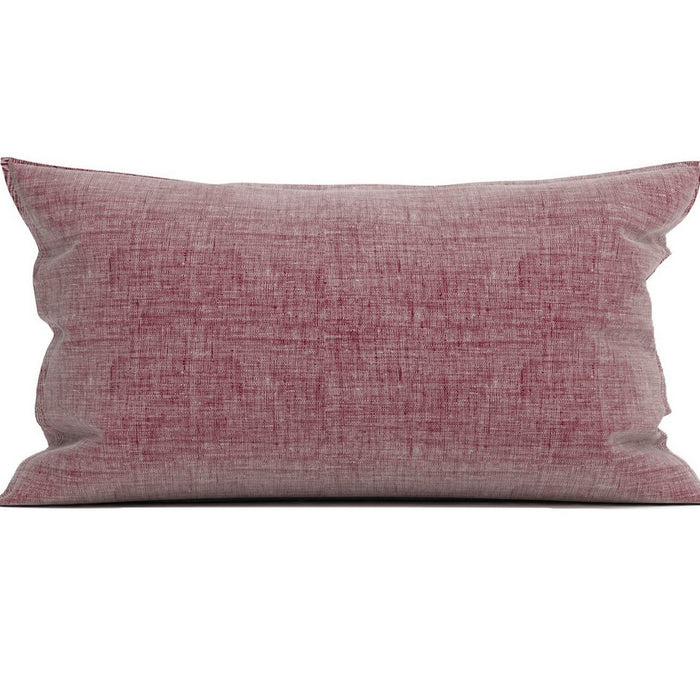 Zo Home Lino Kussensloop Linnen Look wine red