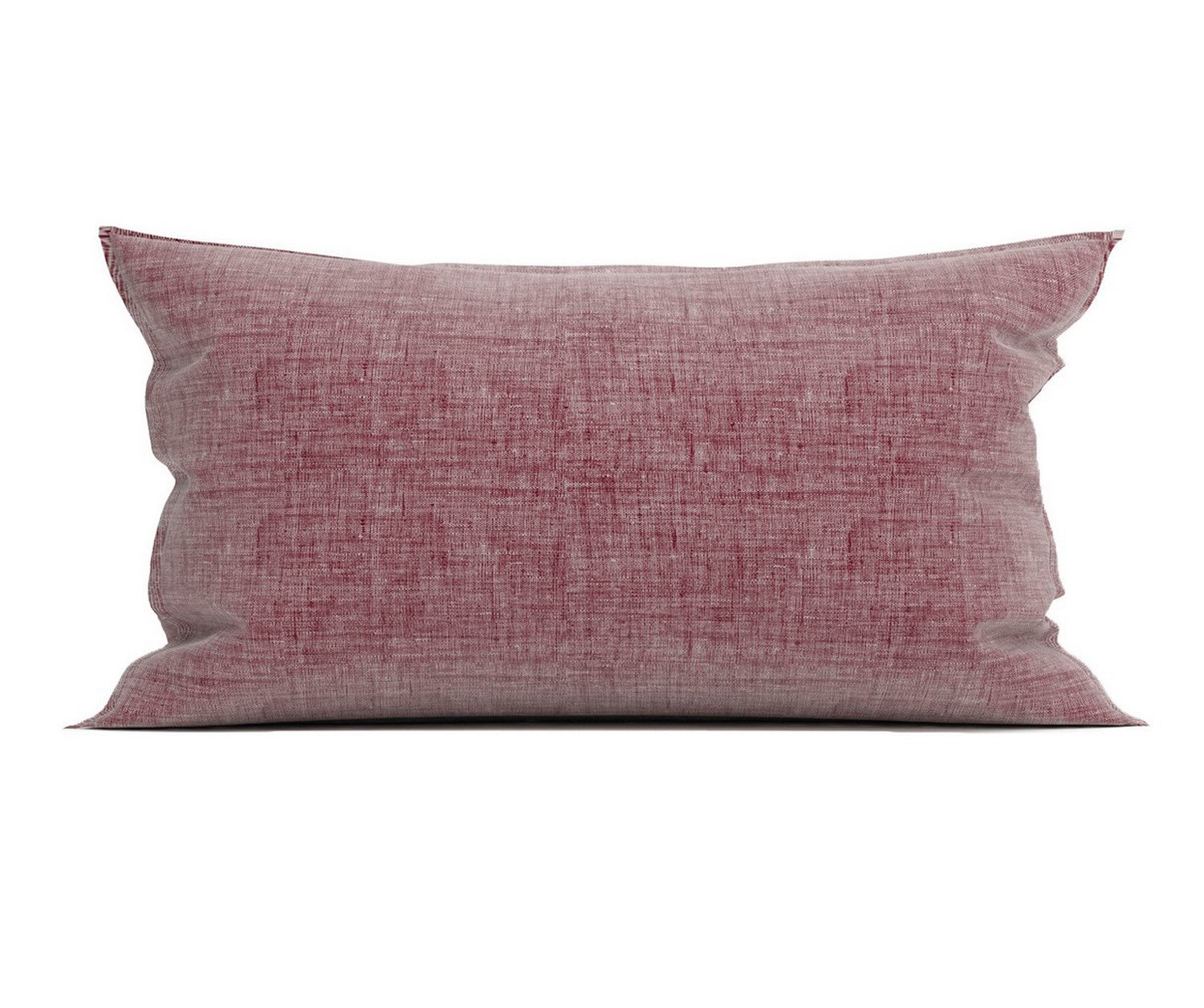 Zo Home Lino Kussensloop Linnen Look wine red