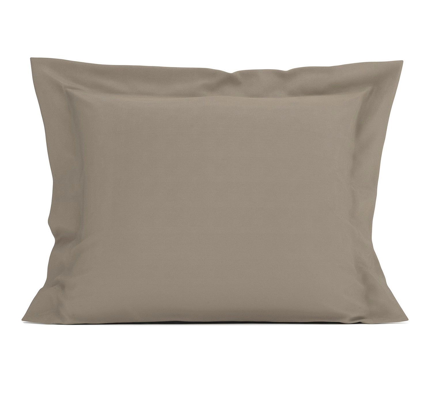 Heckett & Lane Elementi Kussensloop Katoen Satijn - taupe grey 60x70cm