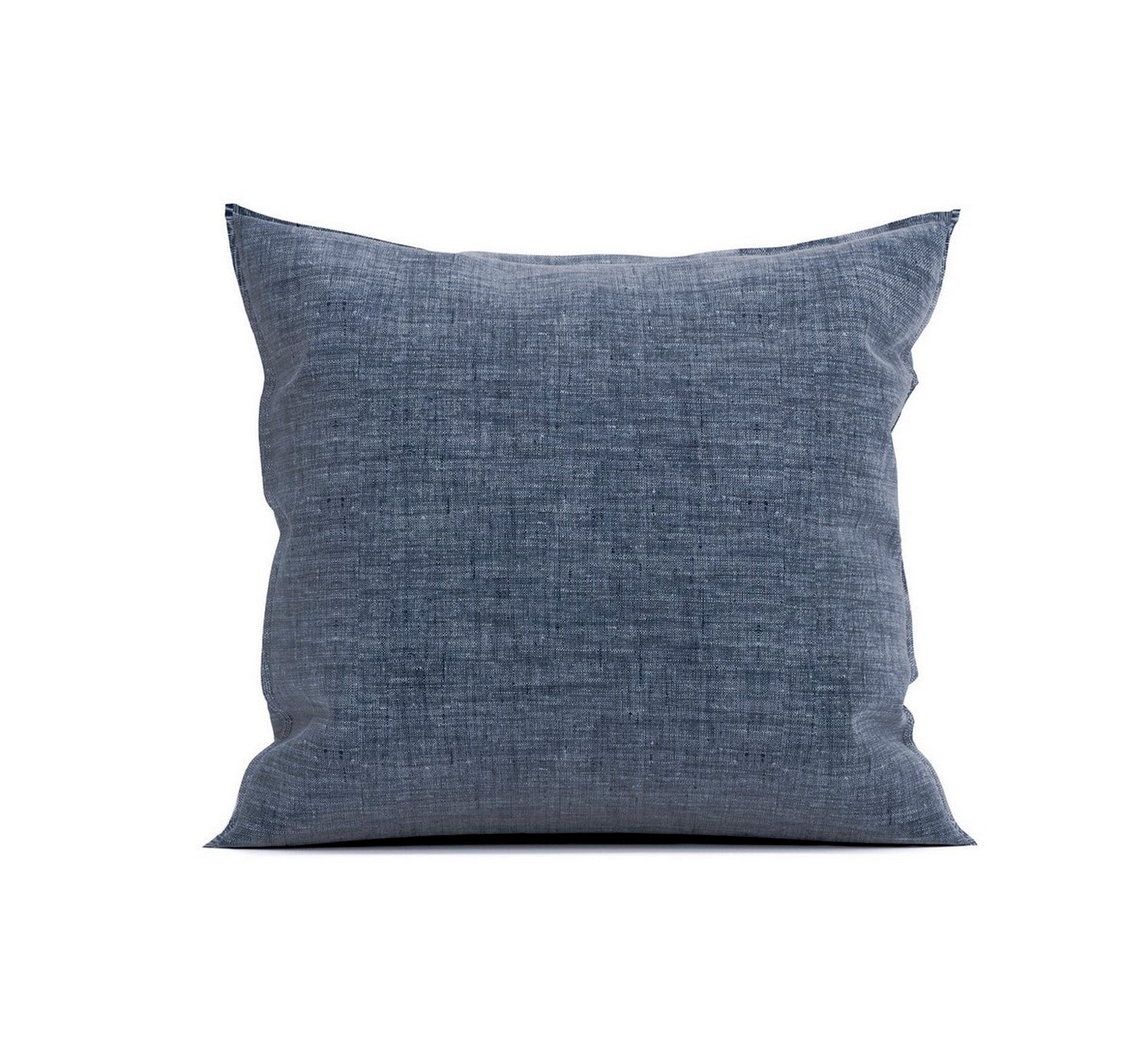 Zo Home Lino Kussensloop Linnen Look urban blue