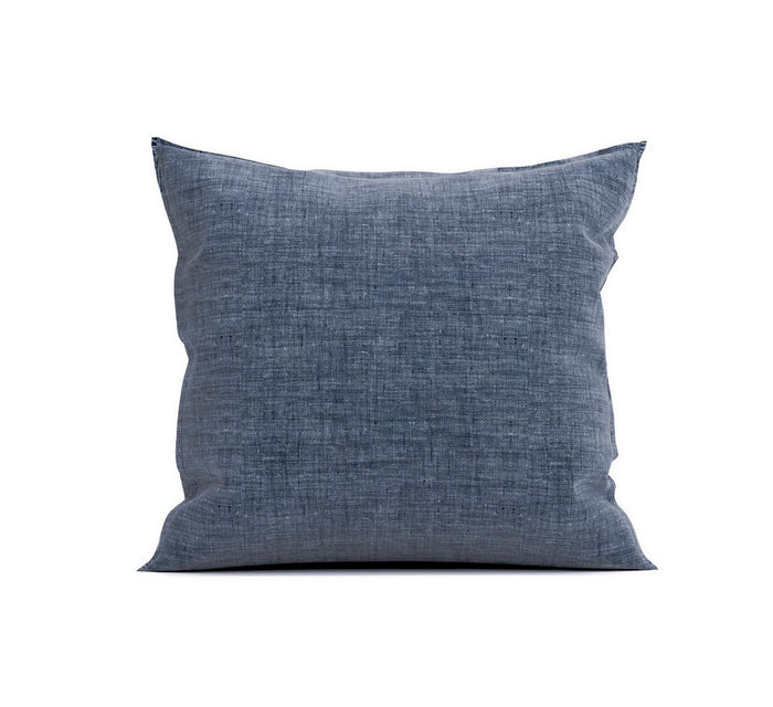 Zo Home Lino Kussensloop Linnen Look urban blue