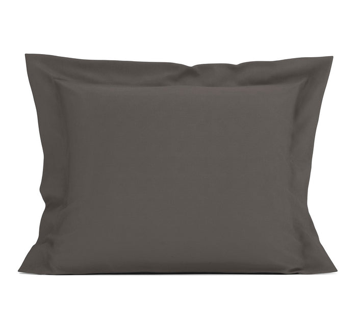 Heckett & Lane Elementi Kussensloop Katoen Satijn - anthracite 60x70cm