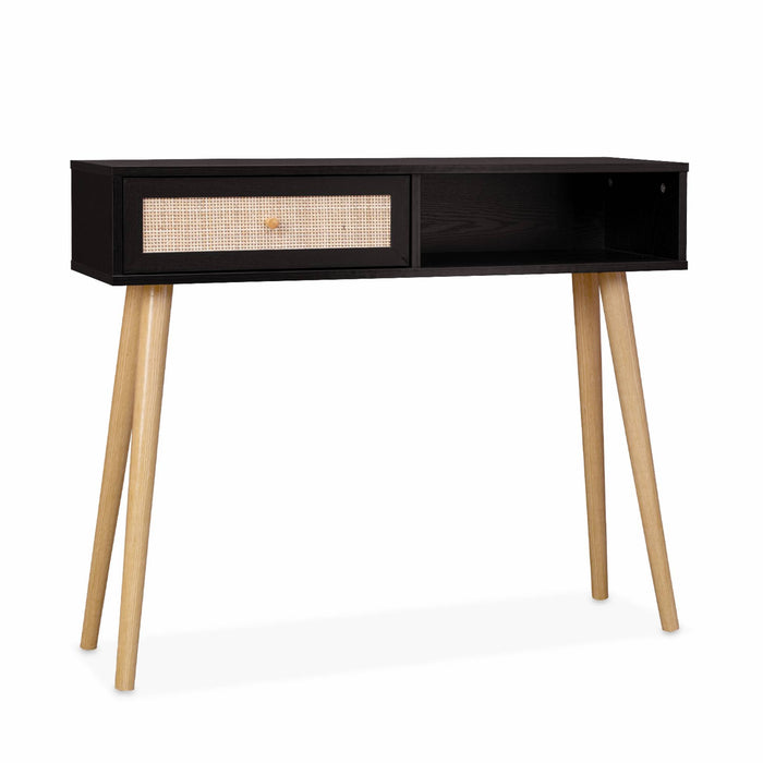 sweeek - Sidetable met rotan