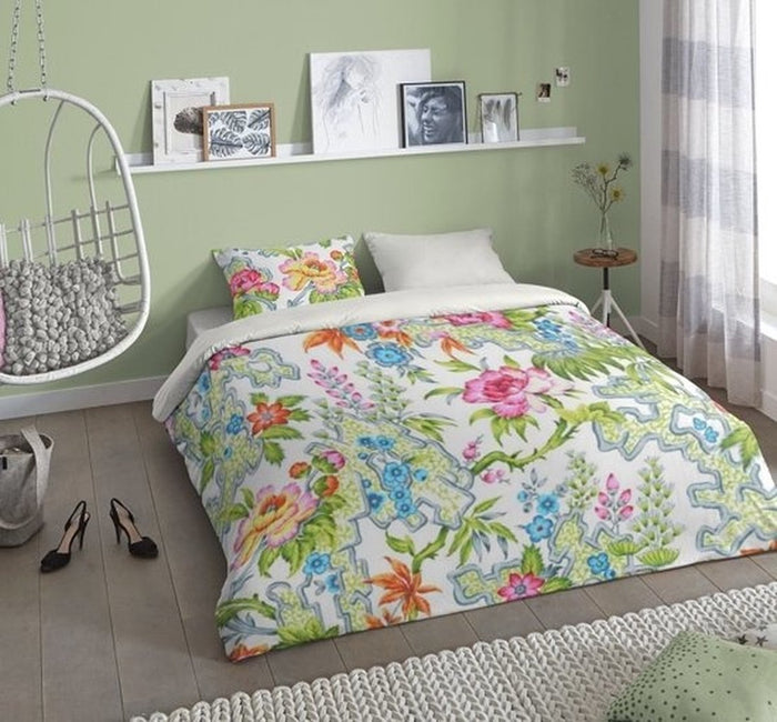 Good Morning Dekbedovertrek Katoen Antoinette - multi