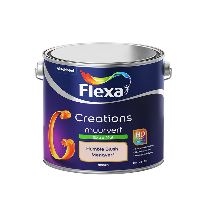 Flexa Creations - Muurverf Extra Mat - Humble Blush - 2,5 liter
