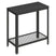 O'DADDY® Wandtafel - Sidetable Industrieel - 60x30x60cm - donkergrijs