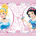 Disney zelfklevende behangrand prinsessen roze - 14 x 500 cm - 600004