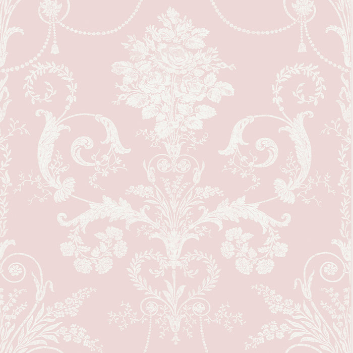 Laura Ashley Josette Behang - Bloemen - 10mx52cm - Roze