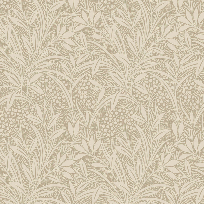 Laura Ashley Barley Behang - Planten - 10mx52cm - Beige