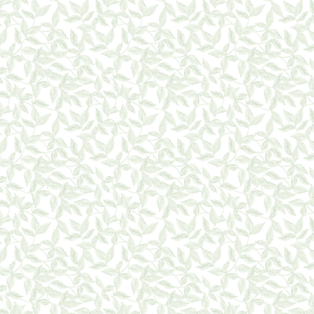 Laura Ashley Erwood Behang - Planten - 10mx52cm - Groen