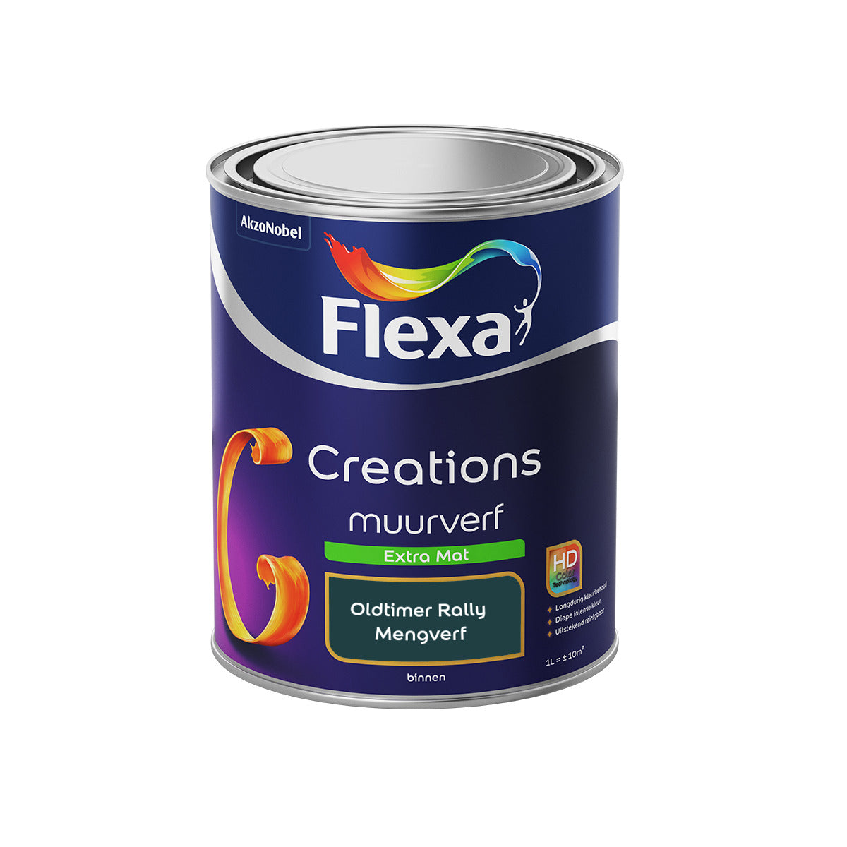 Flexa Creations - Muurverf Extra Mat - Oldtimer Rally - 1 liter