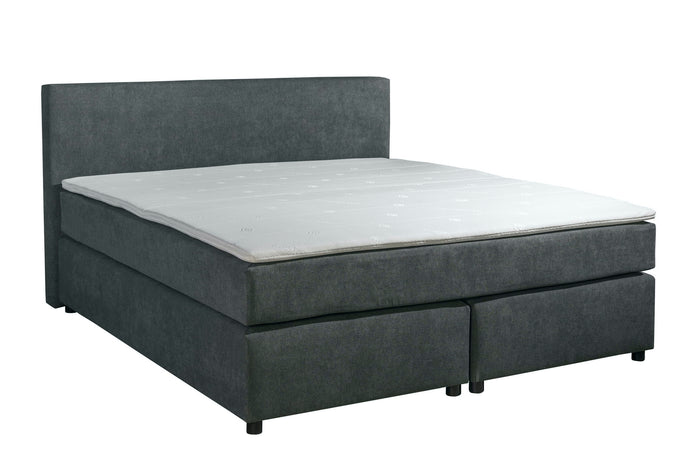 Mörgenn Boxspring Marseille - Pocketvering - Antraciet - 180x200