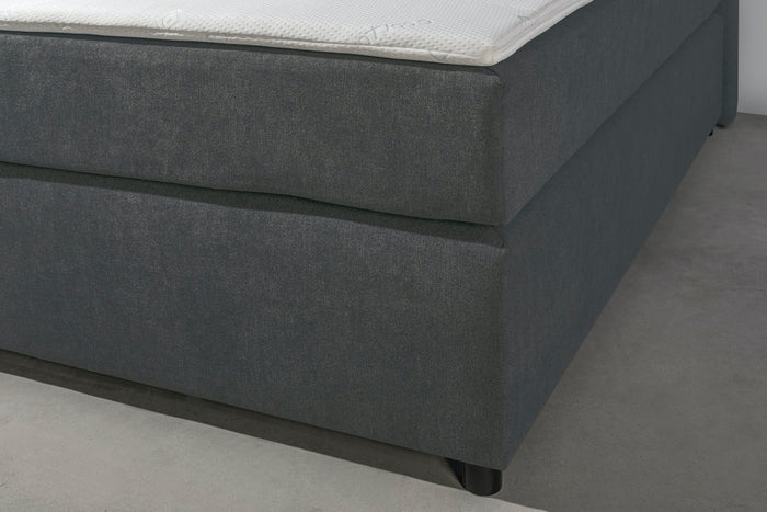 Mörgenn Boxspring Marseille - Pocketvering - Antraciet - 180x200
