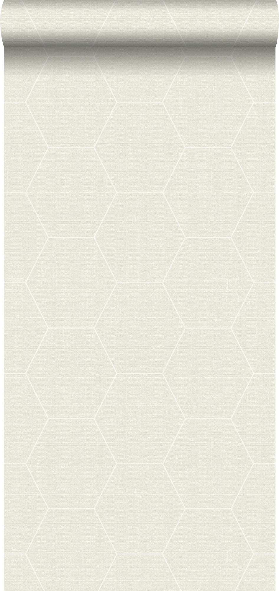 ESTAhome behang hexagon beige - 0,53 x 10,05 m - 148749