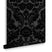 Graham & Brown Vliesbehang - Gothic Damask Flock Noir - 10mx52cm