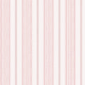 Laura Ashley Heacham Stripe Behang - Streep - 10mx52cm - Roze