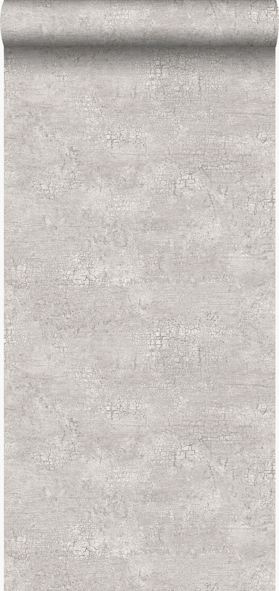 Origin Wallcoverings behang natuursteen met craquelé effect lichtgrijs