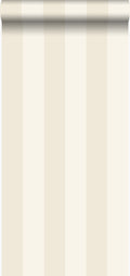 Origin Wallcoverings behang strepen zandkleurig en lichtbeige - 53 cm