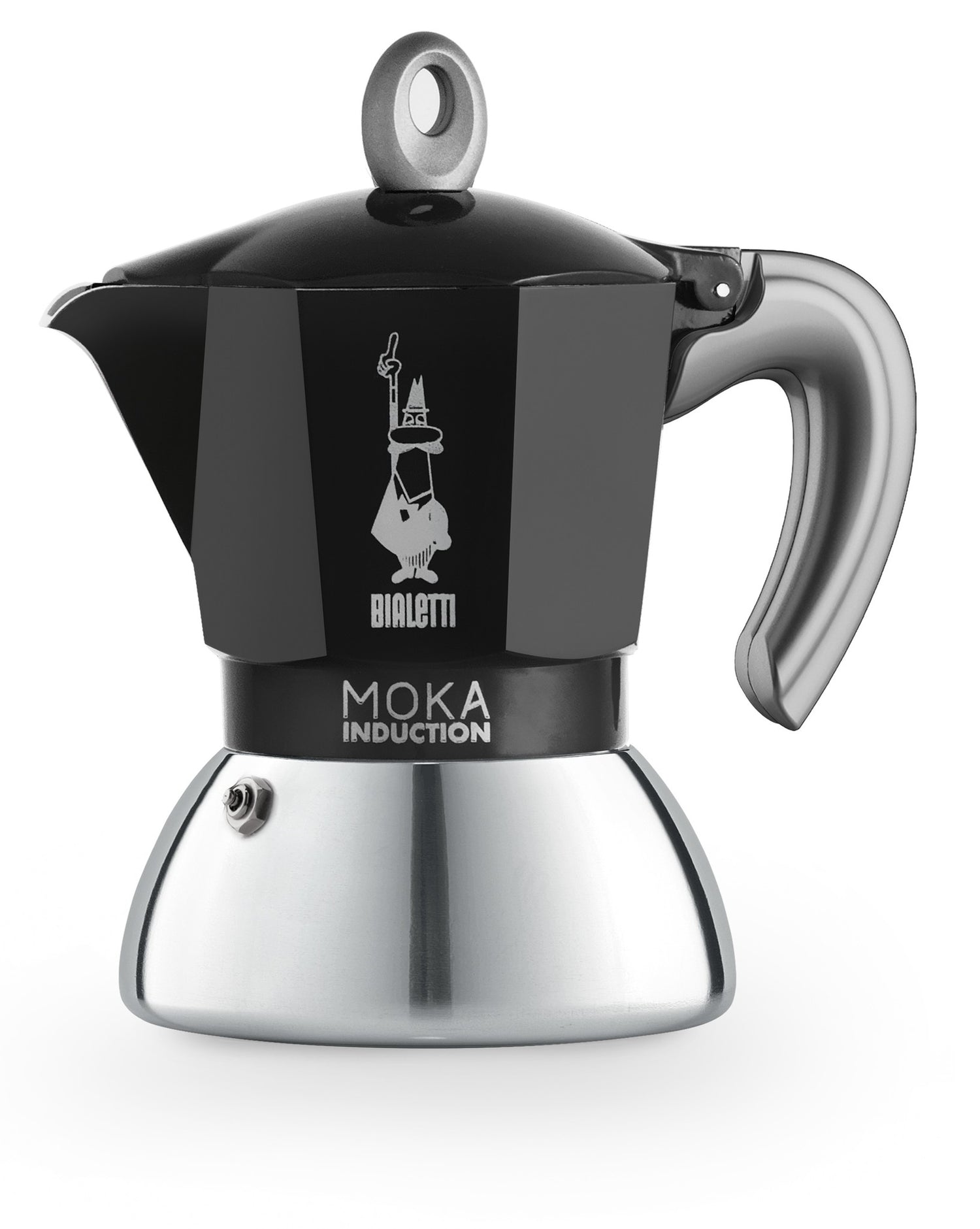 Bialetti Moka Inductie Percolator – Zwart – 2 kops