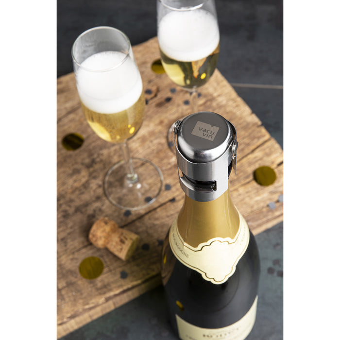 Vacu Vin Champagnestopper roestvrij staal