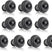 Vacu Vin Vacuum Wine Stopper Grey (10 pcs), Bag
