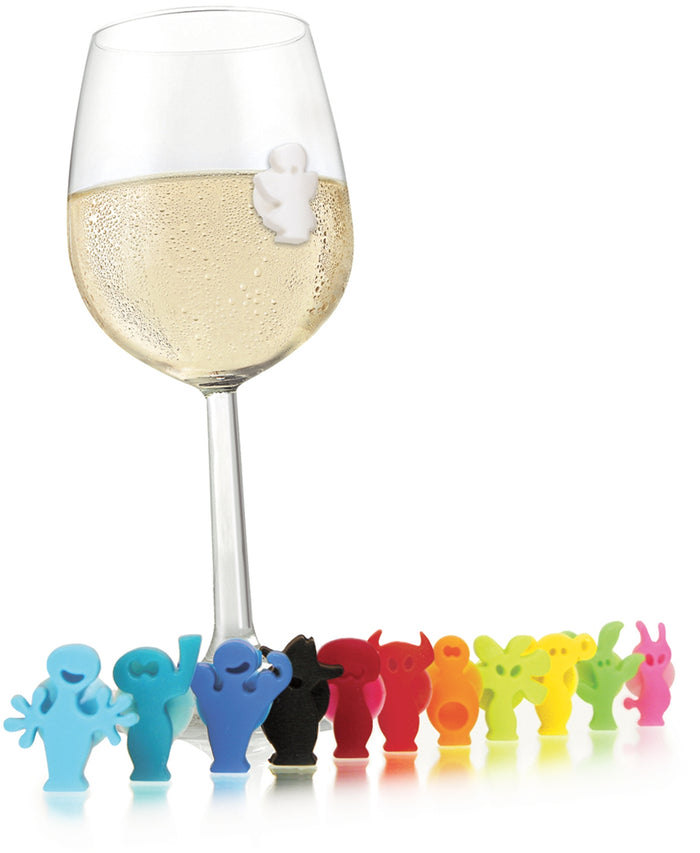 Vacu Vin Glasmarkeerders Party People (12 stuks)