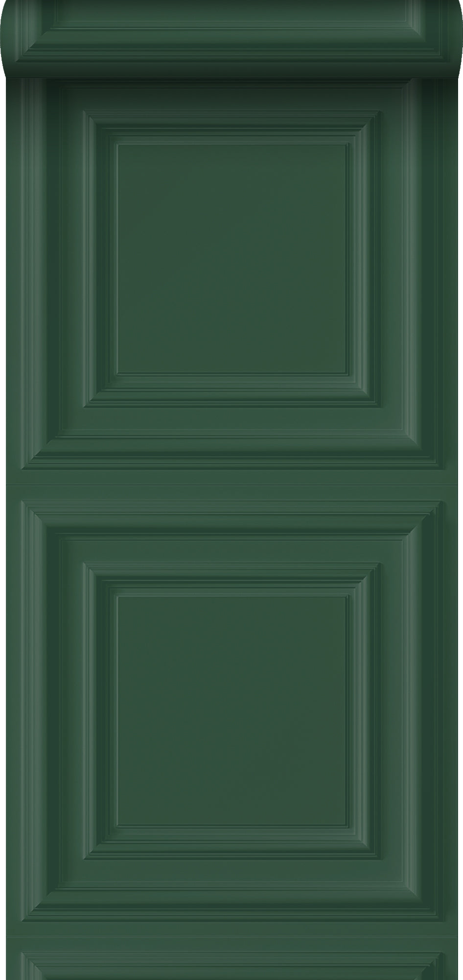 Origin Wallcoverings eco-texture vliesbehang wandpanelen donkergroen -