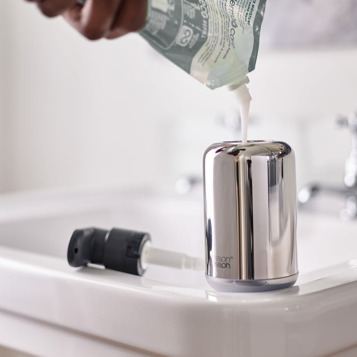 Joseph Joseph EasyStore Luxe Zeepdispenser - RVS