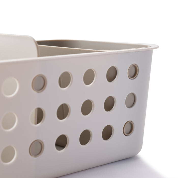 Opbergbox met Verdeelvakken, 16 x 40 x 13 CM, Kunststof, Grijs - Josep