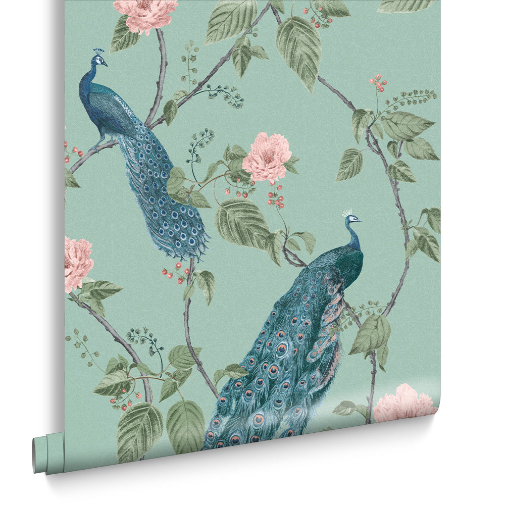 Graham & Brown Vliesbehang - Resplendence Aqua - 10mx52cm