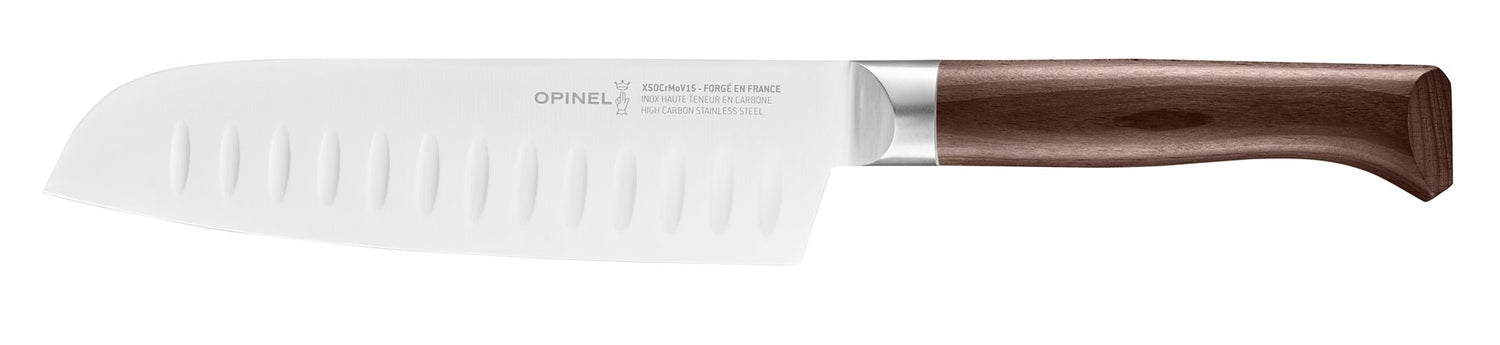 Opinel Les Forgés 1890 santokumes - 17cm - RVS|Beukenhout - Giftdoos