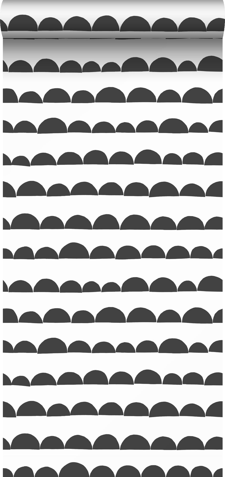 ESTAhome behang grafisch motief zwart wit - 0,53 x 10,05 m - 139268