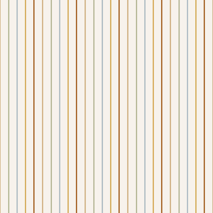 Little Dutch Vintage Sunny Stripes Behang Kinderkamer - Strepen -