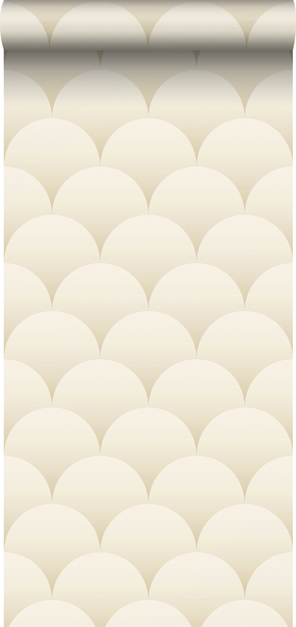 ESTAhome behang art deco motief zand beige - 50 x 900 cm - 139464