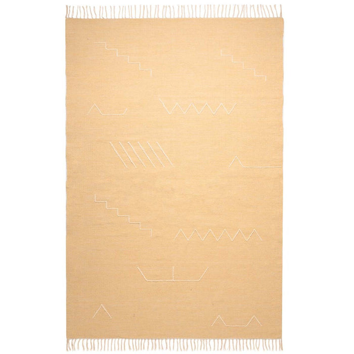 Boho&me Bohemian vloerkleed - Cueva geel|beige - 200x300 cm