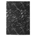 Tapeso Wasbaar vloerkleed Marmer - Chloé zwart|wit - 240x340 cm