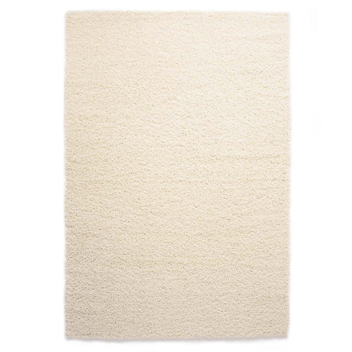 Tapeso Hoogpolig vloerkleed shaggy Trend effen - ivoor - 200x300 cm