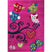 Tapeso Kindervloerkleed Vlinder & Vogel Lila - 160x230 cm