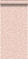 ESTAhome behang panterprint perzik roze - 0,53 x 10,05 m - 128821