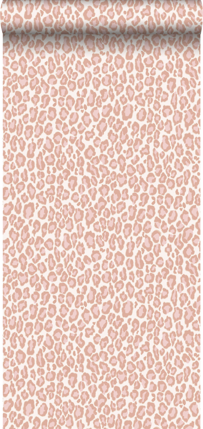 ESTAhome behang panterprint perzik roze - 0,53 x 10,05 m - 128821