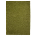 Tapeso Hoogpolig vloerkleed shaggy Trend effen - groen - 160x230 cm