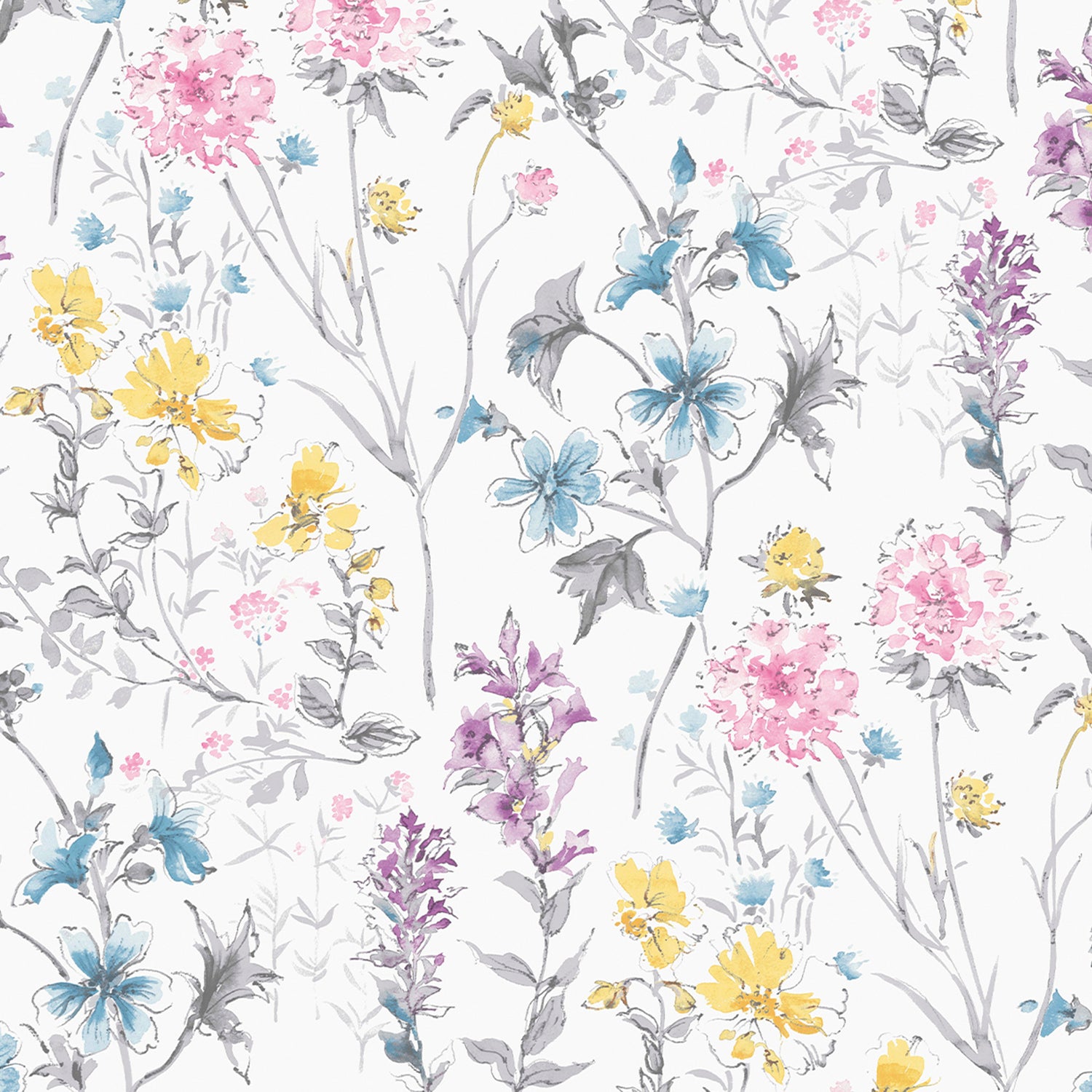 Laura Ashley - Vliesbehang - Wild Meadow - 10mx52cm