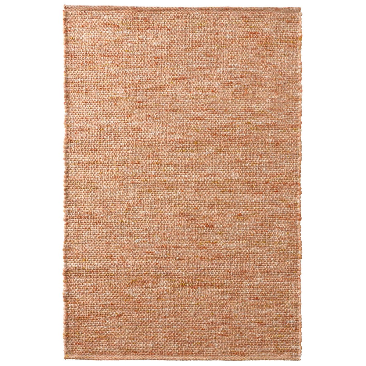 Tapeso Wollen vloerkleed - Bokn Terracotta - 70x130 cm